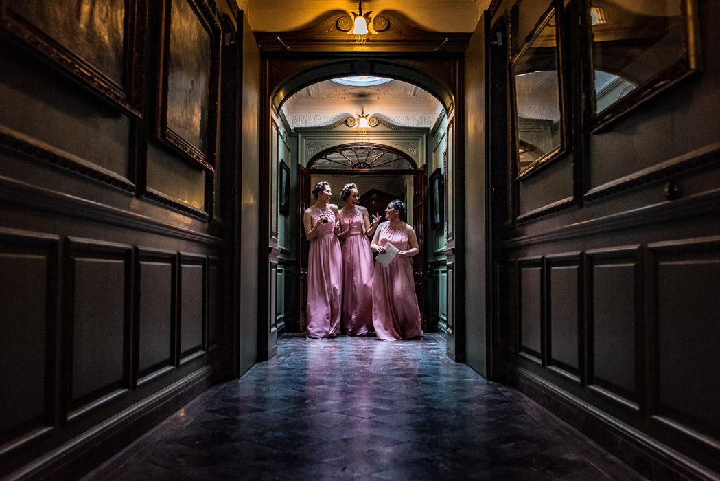bridesmaids at thornton manor